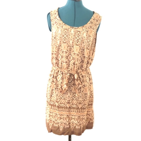 Lucky Brand Dresses & Skirts - Lucky Brand Womens Dress Brown Medium Knee Length